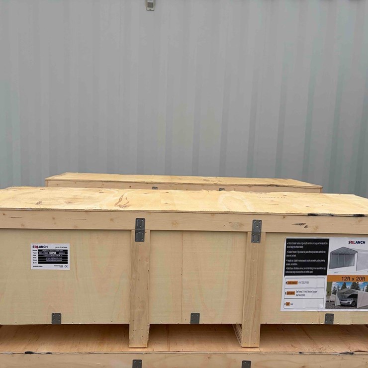 12'x20' Enclosed Carport