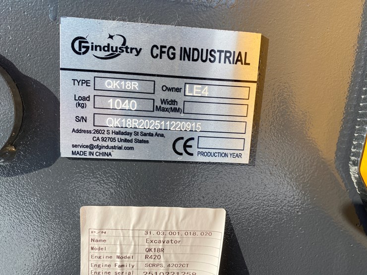 #5363-•-2026-unused-cfg-mini-excavator-image-12