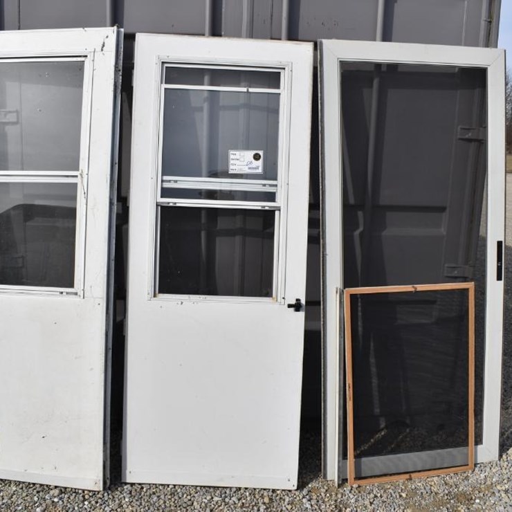 ASSORTED STORM AND SCREEN DOORS 41801