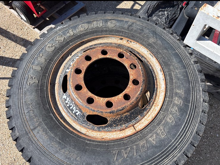 #1654-•-9.00-r20-tires-with-rims-image-3