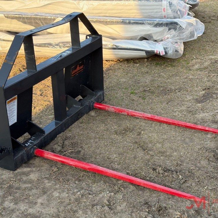 LANDHONOR 48" DOUBLE BALE SPEARS SKID STEER ATTACHMENT