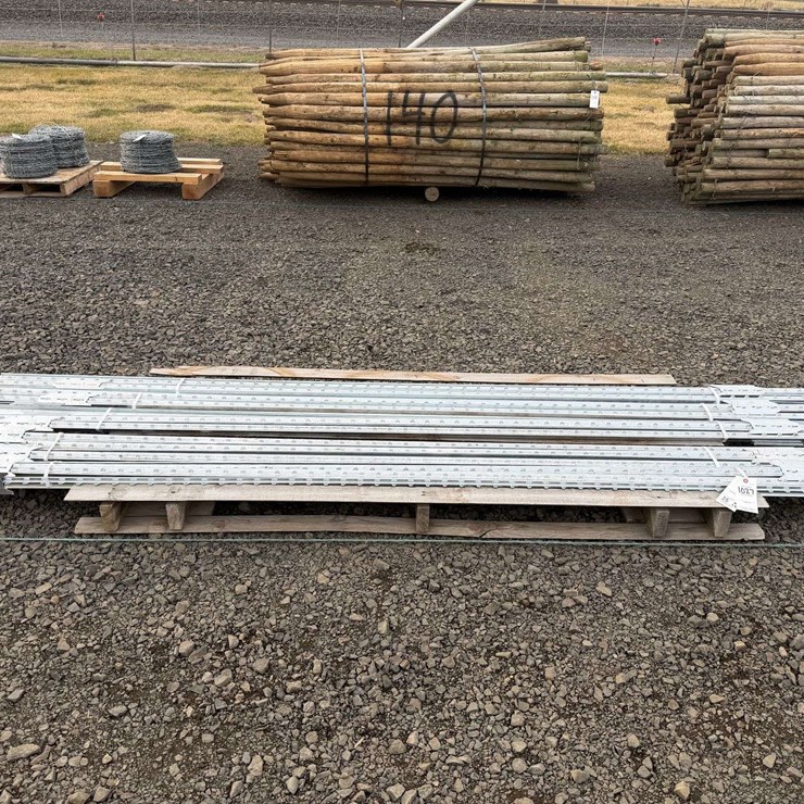 10' Galvanized T-Posts