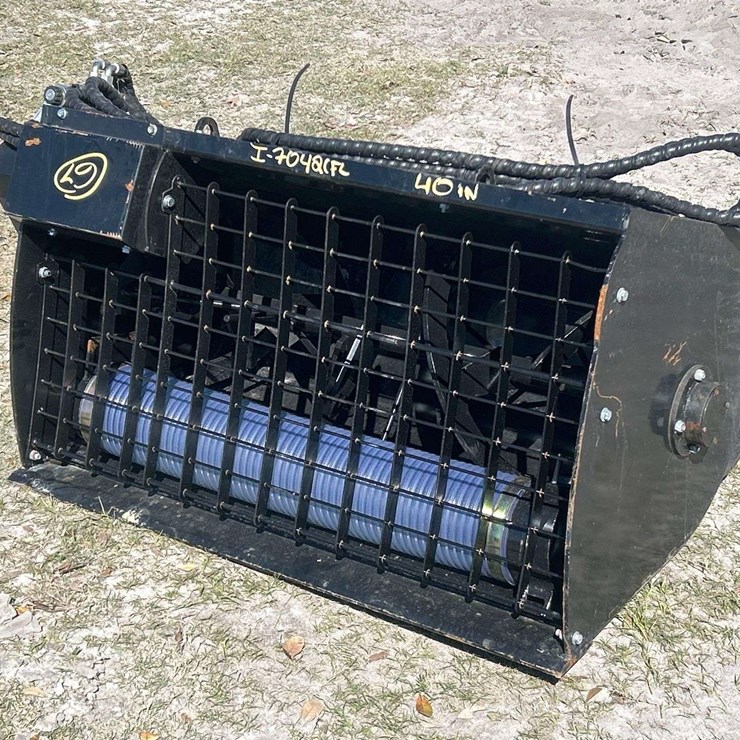 2025 MB27 27in Mixing Bucket Skid Steer Attachment