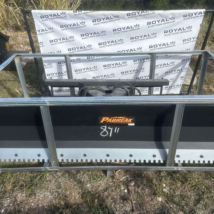 Pabreak 84in 2-Way Dozer Blade Skid Steer Attachment