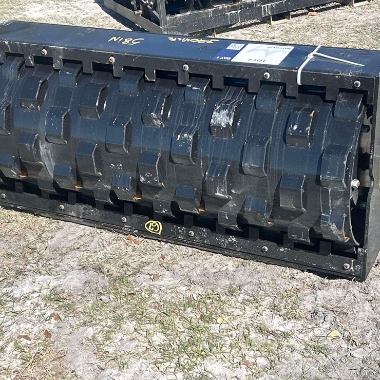 58in Padfoot Vibratory Roller Skid Steer Attachment
