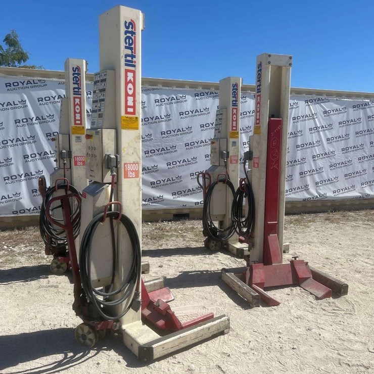 Stertil Koni 18000lbs 4-Post Auto Lift