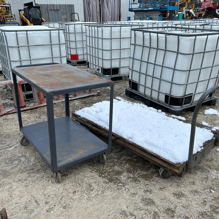 Lot of Carts w/ Wheels