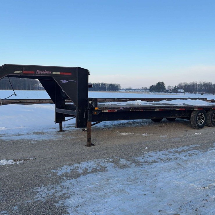 24' Rainbow Gooseneck Trailer