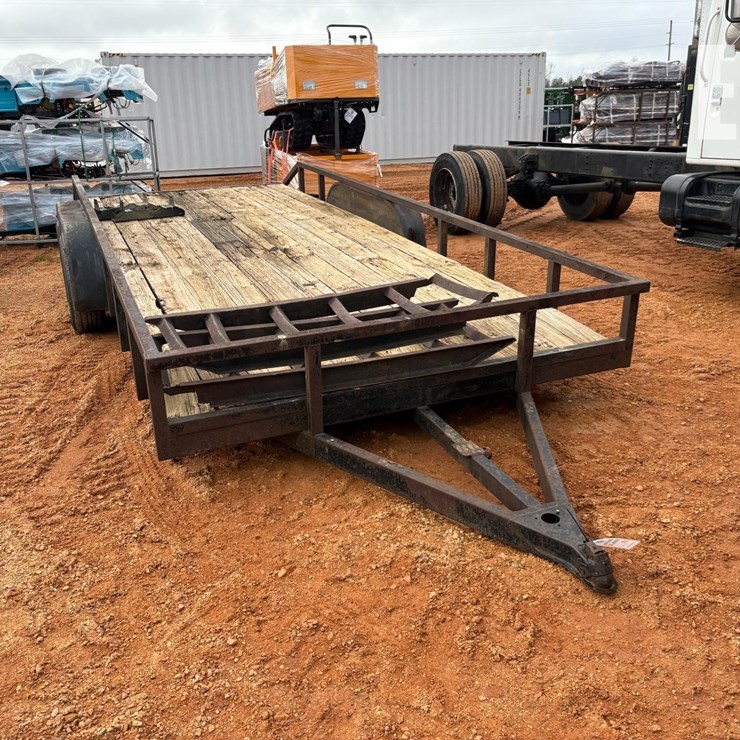 UTILITY TRAILER 18' BUMPER PULL