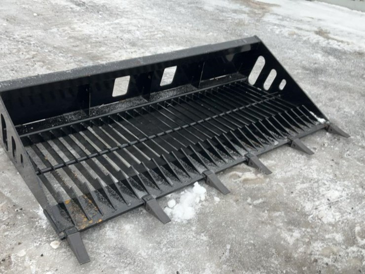 #976-•-unused-wolverine-rsb84-sliding-loader-rock-screening-shovel*-image-1