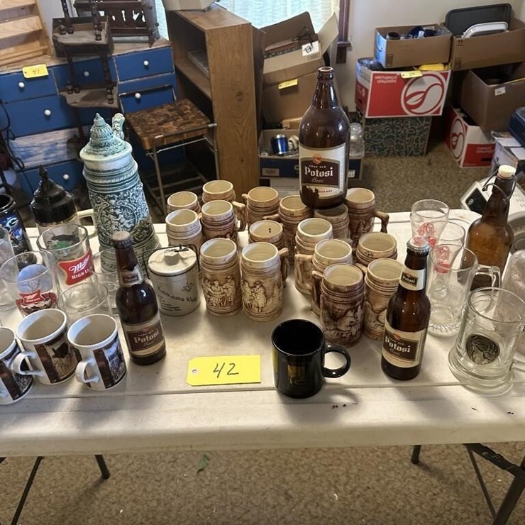 Vintage Mugs & Bottles