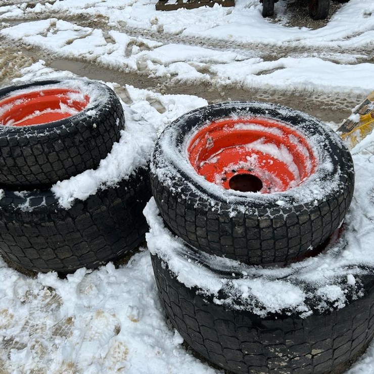Set of 4 Tires for Kubota Tractor