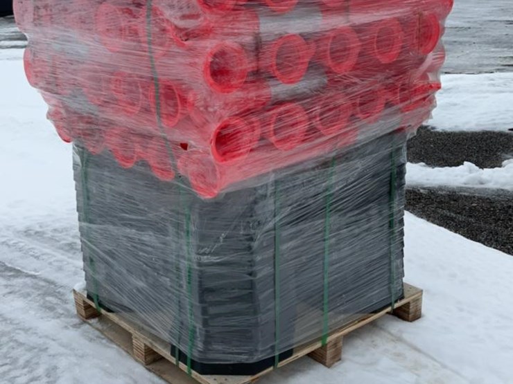 #986-•-unused-landhero-420*420*1100-mm-t-top-bollard-&-warning-burting*-image-3