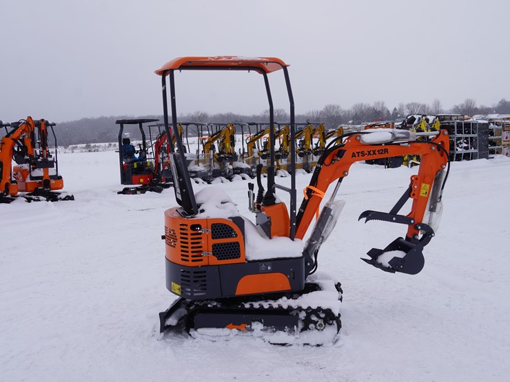 #1215-•-unused-ats-ats-xx12r-mini-excavator*-image-7