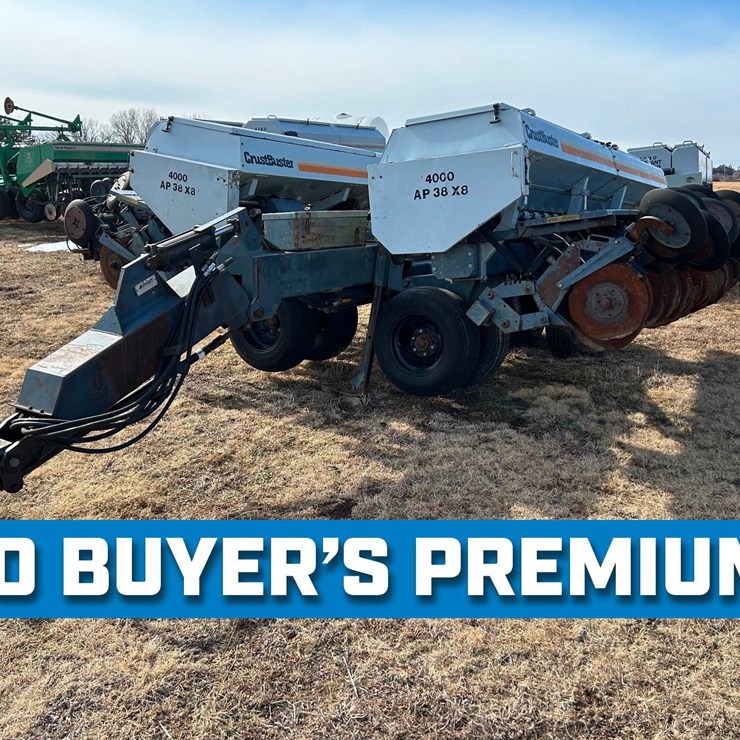 CrusterBuster 4000 Grain Drill