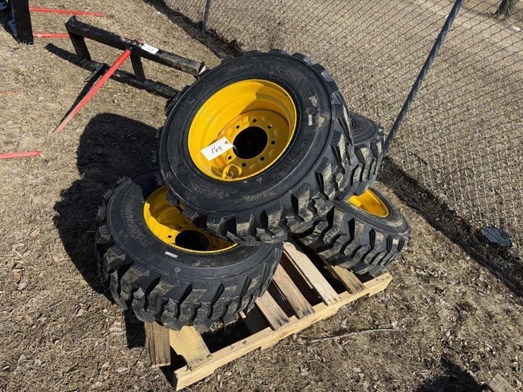 (4)-new-12-16.5-skidsteer-tires-w/rims-image-2