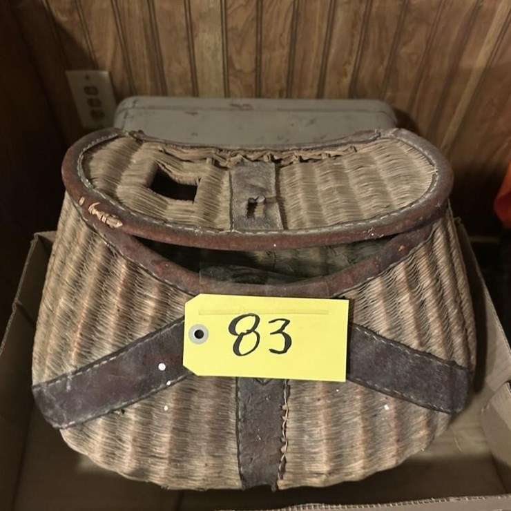 Vintage Fishing Creel