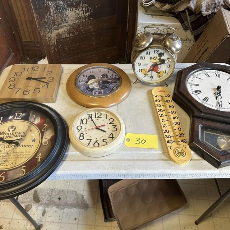 Misc. Clocks & Thermometer
