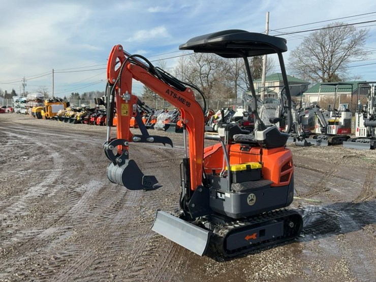 #1206-•-unused-ats-me18-mini-excavator*-image-1