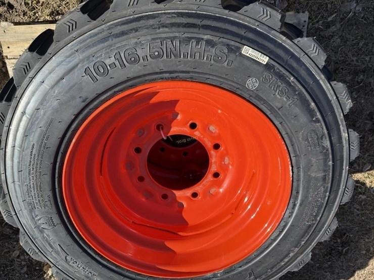 (4)-new-10-16.5-skidsteer-tires-w/rims-image-3