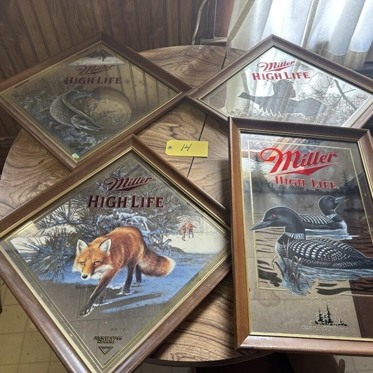 Miller High Life Beer Mirrors