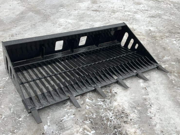 #975-•-unused-wolverine-rsb78-sliding-loader-rock-screening-shovel*-image-1