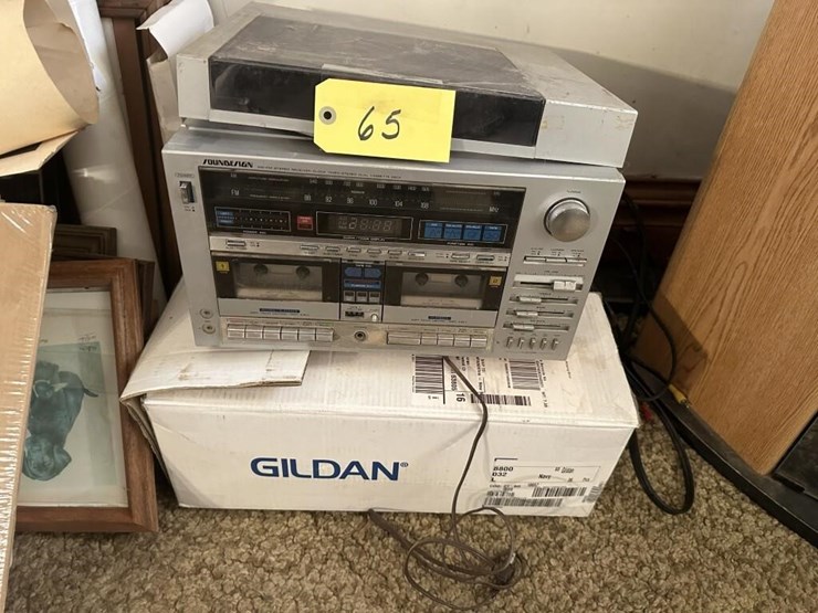 dual-cassette-stereo-&-vhs-tapes-image-1