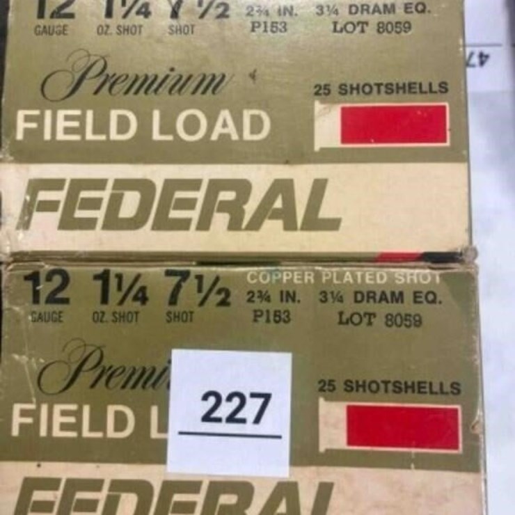 Federal 12ga. Ammo