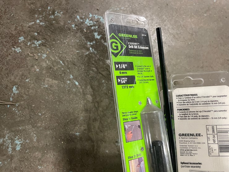 #7663-•-(2)-shop-heaters-and-greenlee-54"-long-x-1/4"-diameter-drill-bit-extensions-image-8