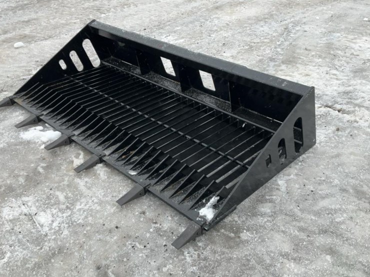 #976-•-unused-wolverine-rsb84-sliding-loader-rock-screening-shovel*-image-3