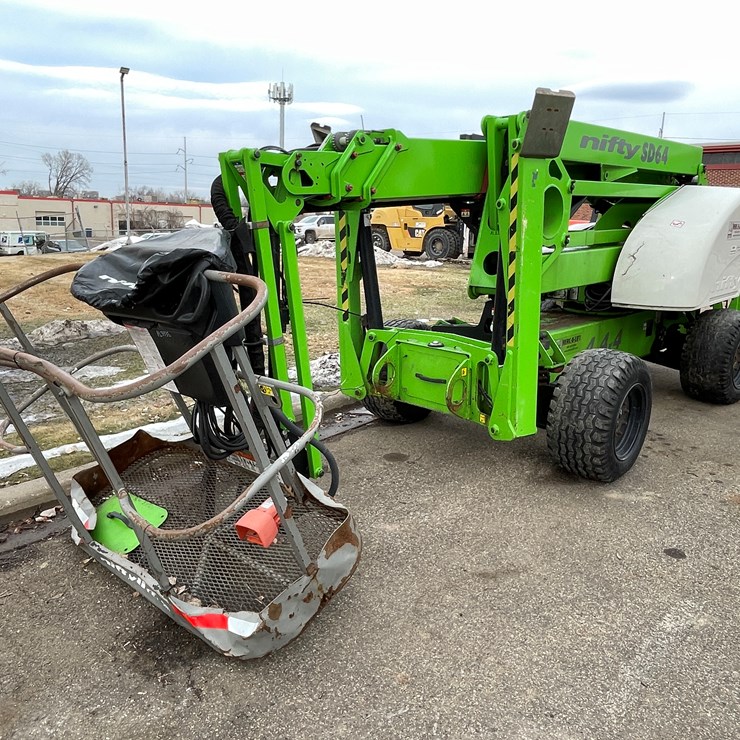 #4222 • 2019 Nifty SD64 4x4x4 Telescopic Boom Lift