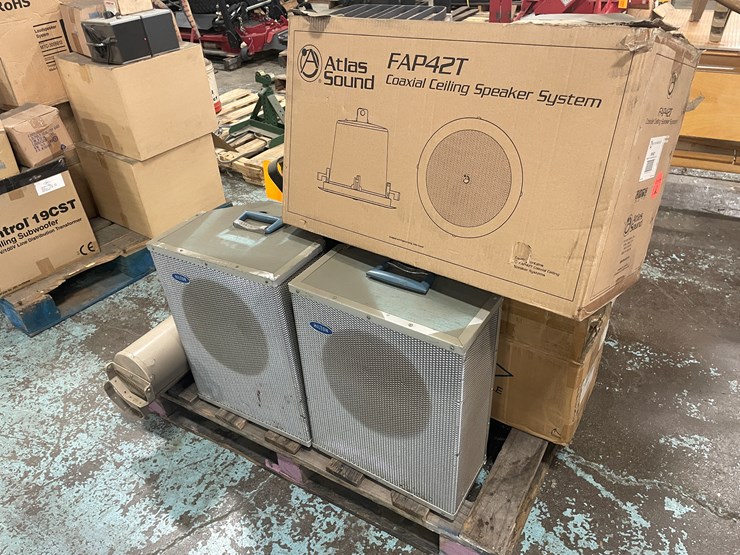 #7661-•-assorted-shop-speakers-image-1