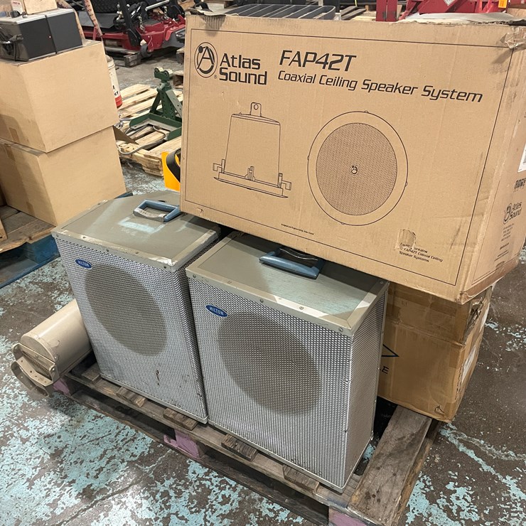 #7661 • Assorted Shop Speakers