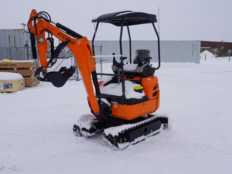 #1209-•-unused-ats-me20-mini-excavator*-image-1