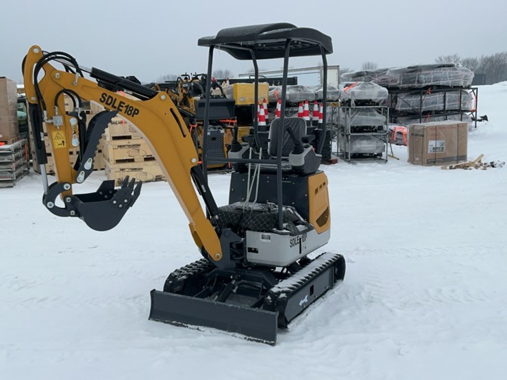 #1204-•-unused-sdlanch-ire18p-mini-hydraulic-excavator-with-pilot-operation*-image-1