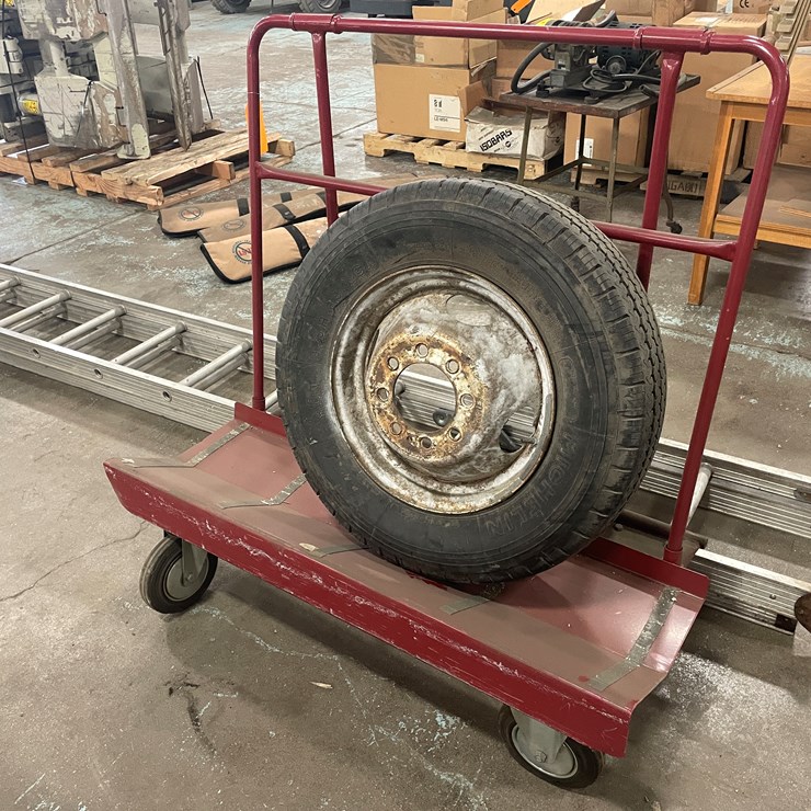 #7658 • Metal Building Supply Sheet Mover and Tire