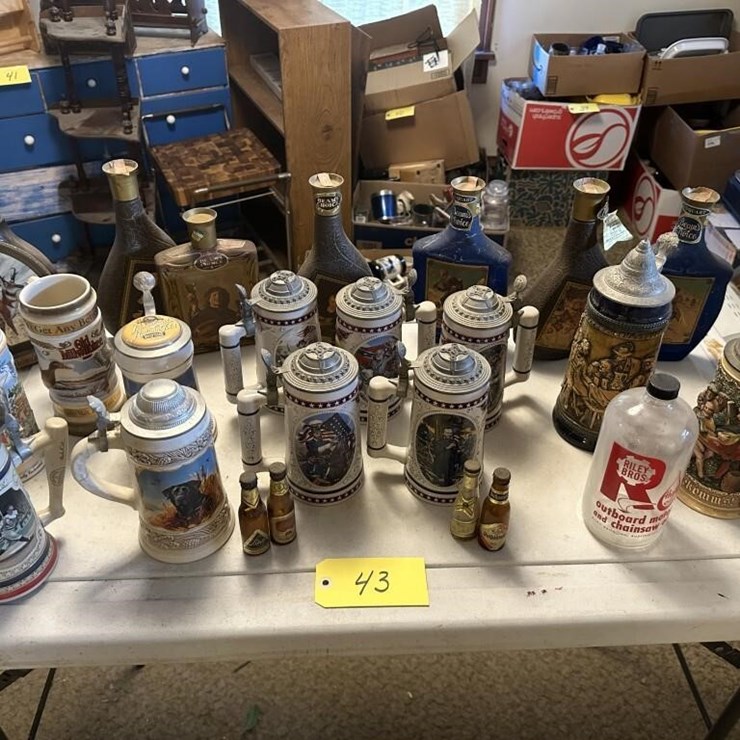 Vintage Mugs & Bottles