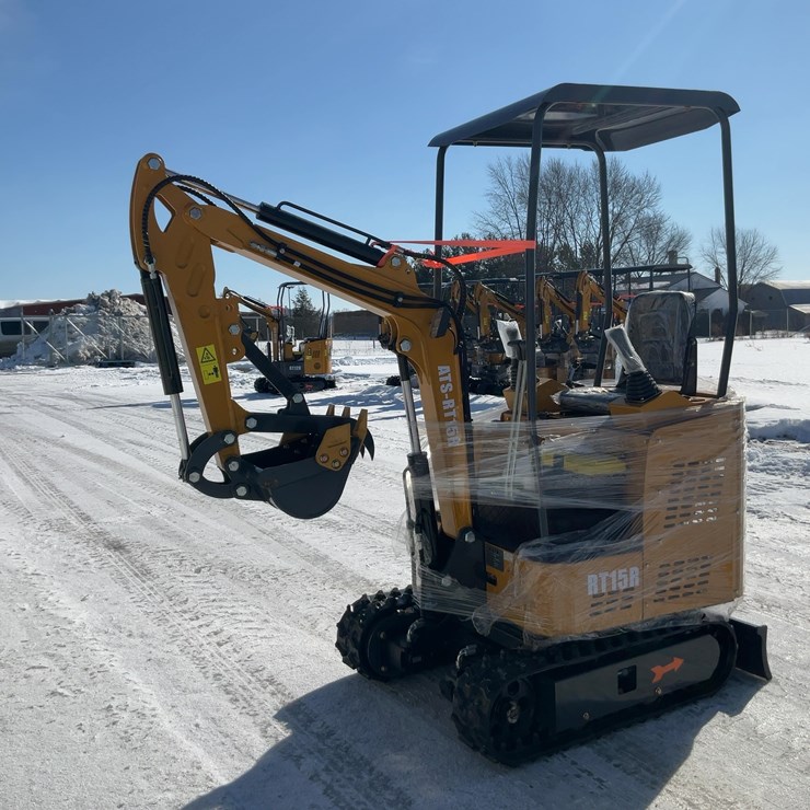 #1212 • Unused ATS RT15R MINI EXCAVATOR*
