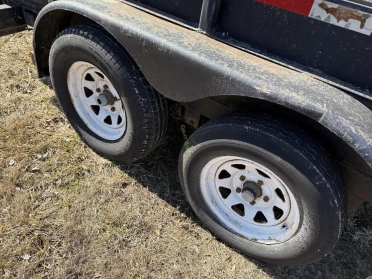 1999-big-tex-7'-x-12'-tandem-axle-utility-trailer-image-5