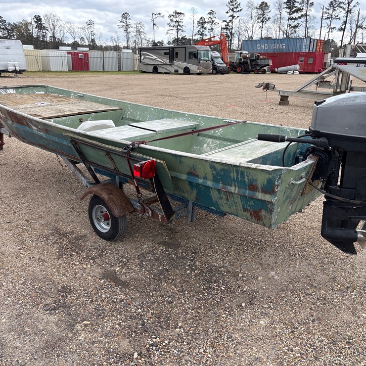 #1420 • 14FT JON BOAT