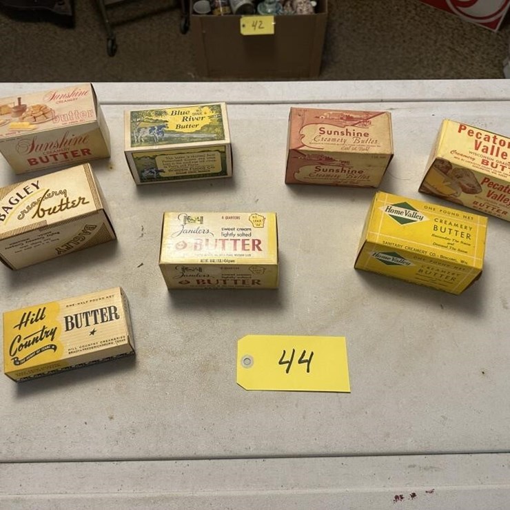 Vintage Butter Boxes