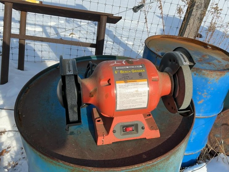 #270-•-central-machinery-6”-bench-grinder-image-1
