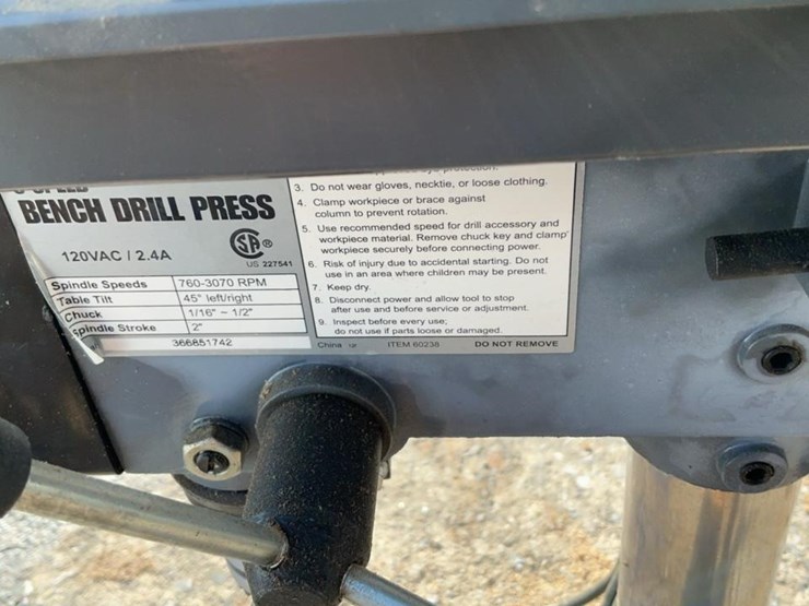 #269-•-central-machinery-5-speed-bench-drill-press-image-5