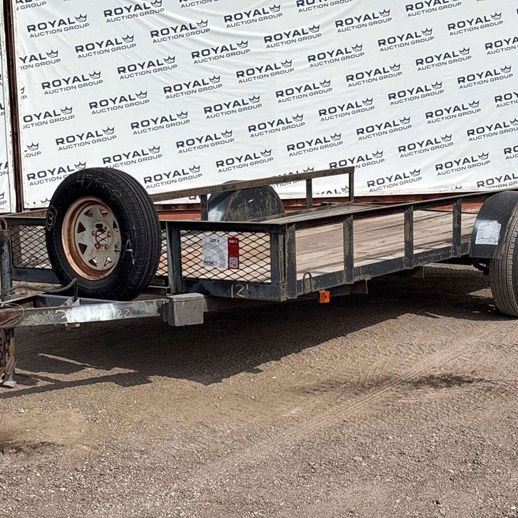 12ft S/A Utility Trailer