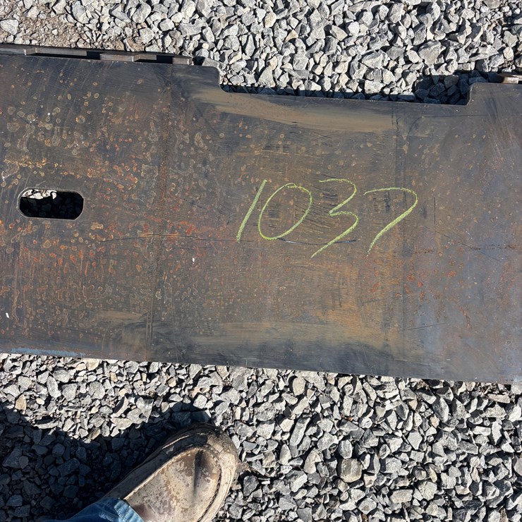 #1037 • Formed Skid Steer Frame