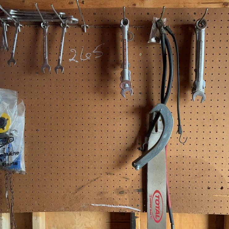 #265 • Wrenches, Saw Bar, Cant Hook Parts