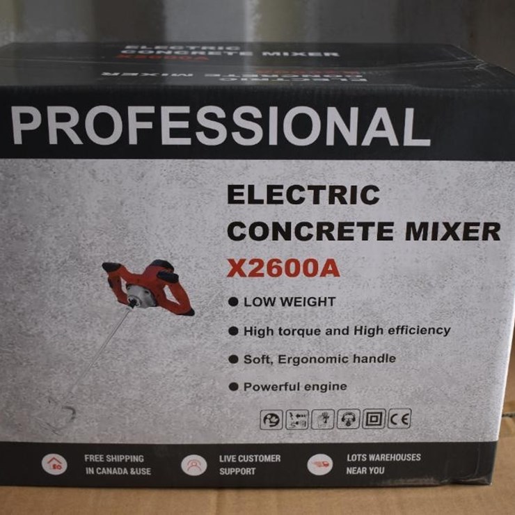 ELECTRIC CONCRETE MIXER 41804