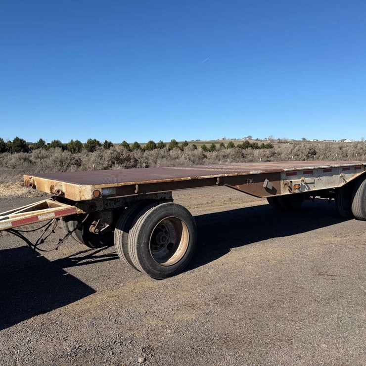 1959 Utility Flatbed Trailer