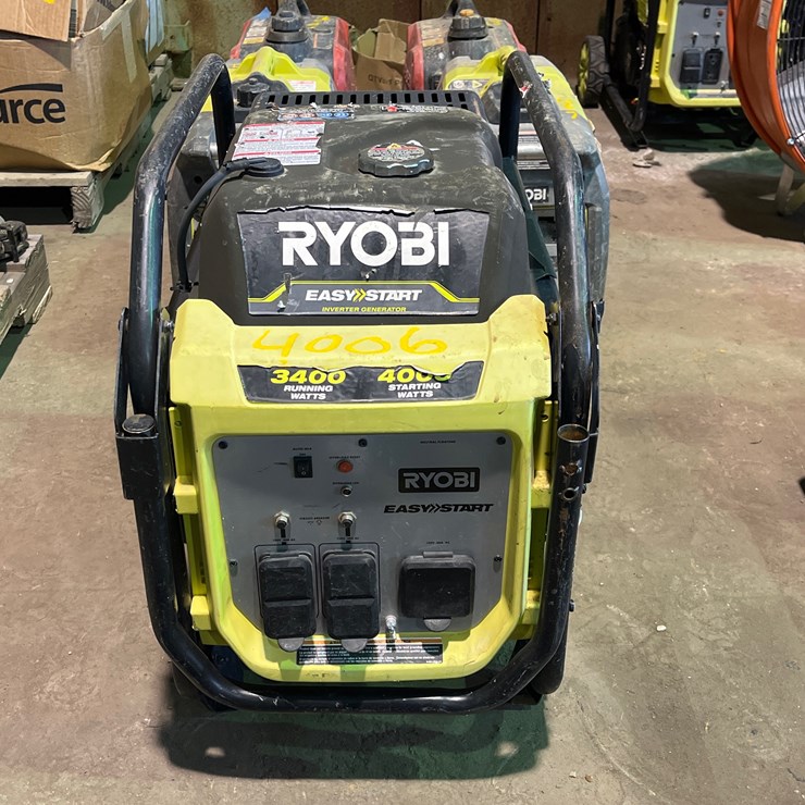 #4006 • RYOBI 4000WATTS GENERATOR