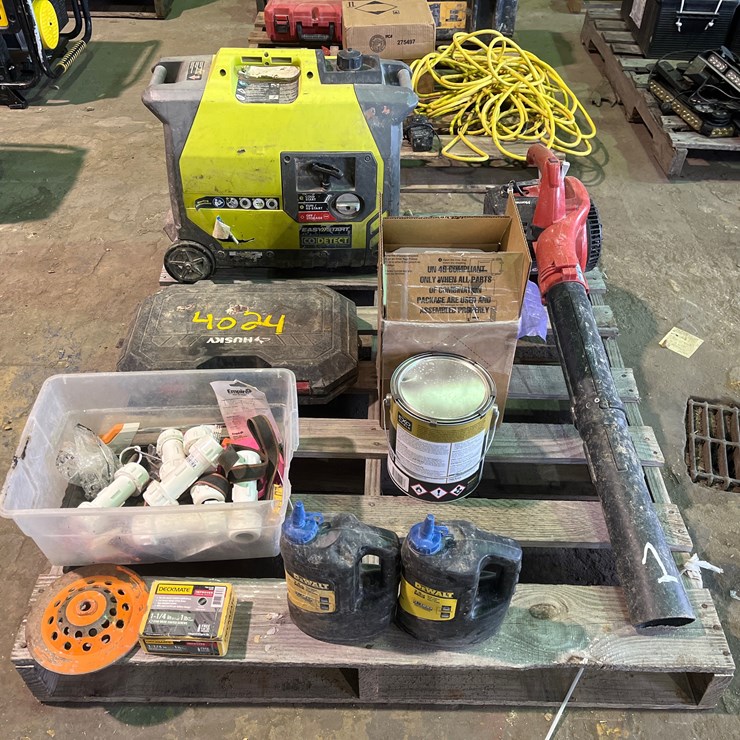 #4024 • MISC LOT OF ASSORTED ITEMS